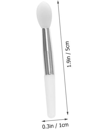 Ipetboom Facial Tools 4 Sets Lip Gloss Brush Lip Brush Lip Scrubber Lady Tools Lip Gloss Wands Wand Lip Gloss for Women Scrubbers Hand Scrubber White Makeup Tools Miss Cosmetic Silica Gel - Buy Online on GoSupps.com