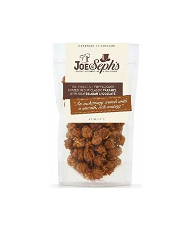 Joe & Seph's Belgian Chocolate Caramel Popcorn 80G (Pack of 8)