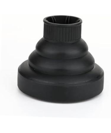 Universal Silicone Hair Dryer Diffuser | Curl Diffuser Attachment for Curly Hair | Hair Care Accessory (13.8x13.8cm Black - Buy Online on GoSupps.com