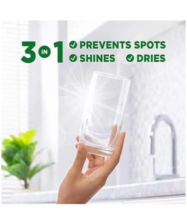 Cascade Platinum Rinse Aid 16 oz - Unscented, 155 Loads - 16 Fl Oz (Pack of 1) - Buy Online on GoSupps.com
