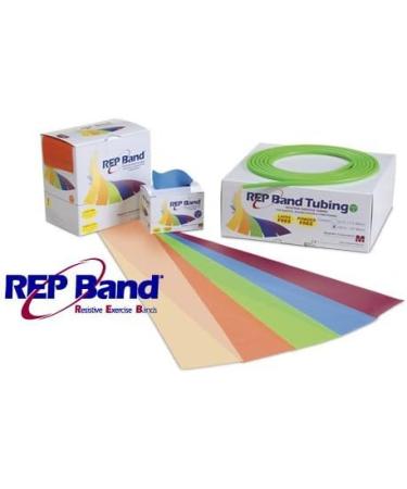 REP Band Latex-Free Exercise Bands - 6 Yards Resistance Blue Level 4 | Premium Quality for International Shipping - Buy Online on GoSupps.com