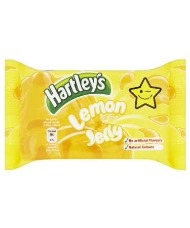 Lemon Jelly Flavour 12 x 135gm de Hartley