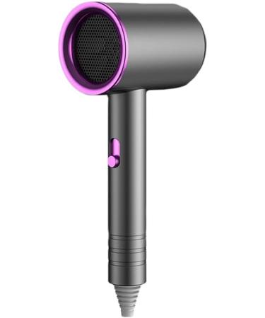 Hair Drying Towels Rotatable Nozzle Hair Drier Fast Drying Folding Design ABS PP Portable Powerful Blow Dryer for Home Salon Hair Drier Professional Mute 360 Degree (Grey with Blue Light) - Buy Online on GoSupps.com