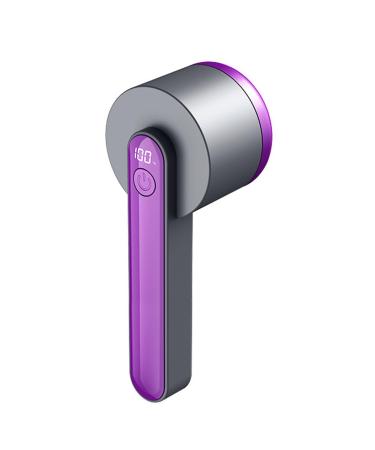 Fabric Shaver and Lint Remover-Rechargeable Model Sweater Rechargeable Portable Sweater Shaver 6-Blade Blade Portable Clothing Lint Remover for Clothing Couch Furniture Fuzz(Color:Purple)