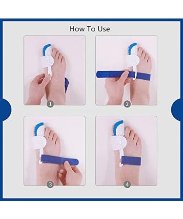 Grand Toe Valgus Corrector - Relieve Pain Separate Toes & Smooth Hammer Toe | Non-Surgical Orthopedic Solution - Buy Online on GoSupps.com