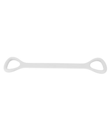 Light Grey Silicone Widen Exercise Band with Massage Handle