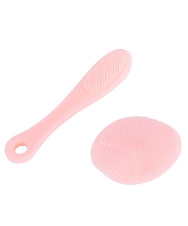 Facial washing brushes 2-part mild facial cleaning brush conveniently to remove make-up facial cleaning removal of imprints