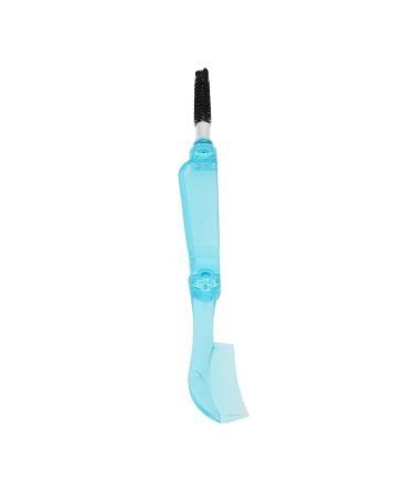 Portable Eyebrow Brushes - Mini Hygienic Eyelash Brush & Eyebrow Comb with Cover (Blue) for Perfect Makeup | International Shipping Available - Buy Online on GoSupps.com