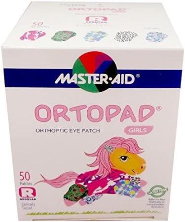 Ortopad Girls Eye Patches - Regular Size (50 Per Box) - Buy Online on GoSupps.com