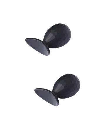 FRCOLOR 2 Pcs Eyeshadow Silicon Eye Shadow Stamp Eye Shadow Stamp Crease Seal Makeup Tools Crystal 7*5cmx2pcs As Shownx2pcs