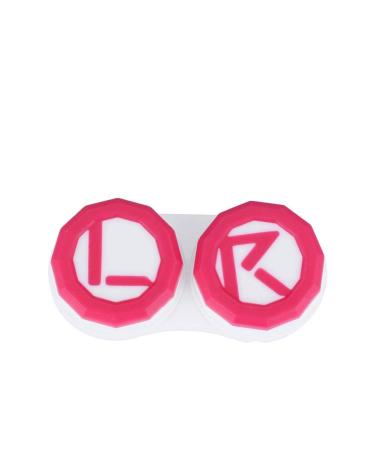 Syrisora Mini Contact Lens Holder - Cute Travel Kit Box (Rose Red) | Eye Care Lens Case Set for International Shipping - Buy Online on GoSupps.com