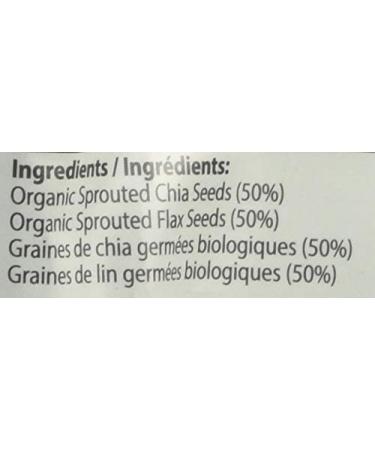 Organic Traditions Sprouted Chia & Flax Seed Powder 8 oz - Nutrient-Rich Superfood - Buy Online on GoSupps.com