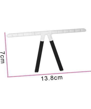 Angoily 1pc Eyebrow Drawing Tool Eyebrow Stencil Kit Eyebrow Ruler Template Balance Ruler Eyebrow Shape - Buy Online on GoSupps.com