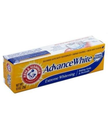 Arm & Hammer Toothpaste Advance X-Treme Whitening 0.9 Ounce (12 Pieces) (26.6ml)