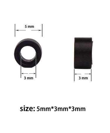 1000 Pieces Dark Brown Micro Rings for Hair Extensions - 5mm Silicone Micro Links Beads - Buy Online on GoSupps.com