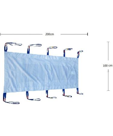 Toileting Sling Patient Lift Soft Sling Stretcher Translates The Disabled Patient Across The Bed Divided Leg Sling for Caregiver Elderly Disabled White 120*220cm - Buy Online on GoSupps.com