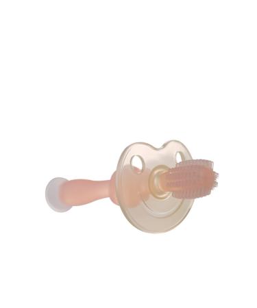 Haakaa 360 Silicone Baby Toothbrush 1pk - BPA, PVC, and Phthalate Free (Pink) | 1.06 oz - Buy Online on GoSupps.com