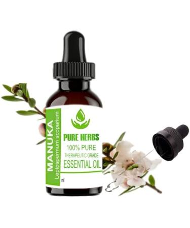 Buy Pure Herbs Manuka Essential Oil 15ml - Premium Leptospermum Scoparium - International Shipping Available - Buy Online on GoSupps.com