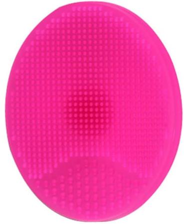 Silicone Face Scrubber Face Brush Face Wash Brush Skincare Tools Lip Scrubber for Shower Wash (Rosy)1PC - Buy Online on GoSupps.com