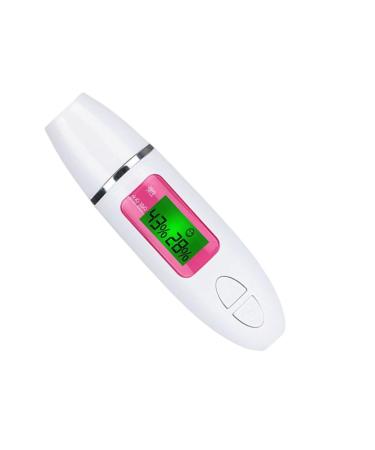 AUklOPVZZ Digital Skin Oil Moisture Tester Battery Operated Care Detector Portable Spa Travel Beauty Skincare Device for Women