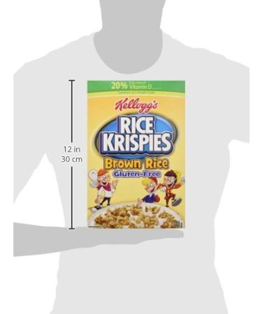 Kellogg's Gluten Free Rice Krispies Cereal - Whole Grain Brown Rice - Buy Online on GoSupps.com