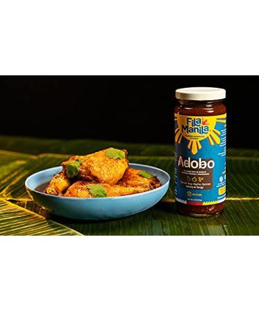 Fila Manila Spicy Filipino Adobo Tamari Soy Sauce 12oz - Vegan, Gluten-Free, Dairy-Free, No MSG, Made in USA | As Seen on TikTok - Buy Online on GoSupps.com