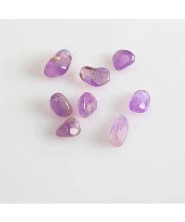 Natural Crystals and Stones 200g Natural Quartz Amethyst Crystal Gravel Stone 10mm-17mm for Decoration kaixun