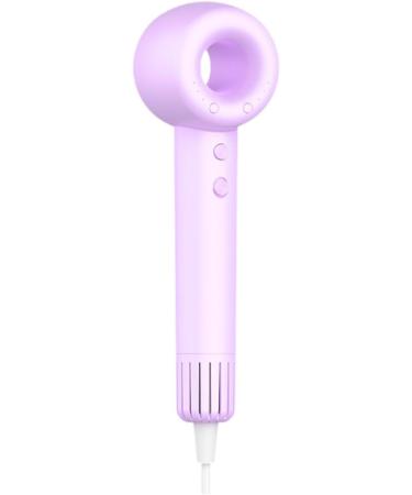 Oshhni Hair Dryer Hairstyling Tool 1400W Large Power Professional Blow Dryer for Travel Home Use Fine Thick Natural Wave Frizzy Hair purple - Buy Online on GoSupps.com