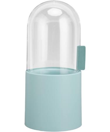 Verdant Touch Cosmetic Storage Box Makeup Brush Holder with Beads Transparent Waterproof Dustproof Side Opening Cosmetic Storage for Bathroom Blue - Buy Online on GoSupps.com