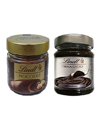 Lindt Selection of Italian chocolate spreads: hazelnut and dark chocolate cream (2 x 200 g)