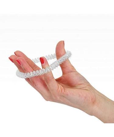 Chi Enterprise Premium Massaging Set | Anti-Stress Bracelet & Acupressure Ring | Anxiety Relief | Silver Wrist & Finger Wellness - Buy Online on GoSupps.com