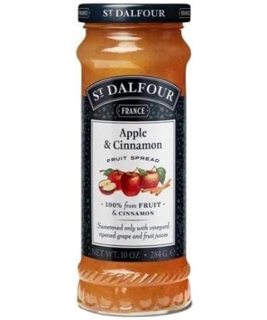 St Dalfour Jam Pick N Mix - Create Custom Jam Combo with 21+ Flavours | Apple & Cinnamon Black Cherry Blackberry Blackcurrant | 4 Pack (284g) - Perfect Jam Gift Set for Jam Lovers - Buy Online on GoSupps.com