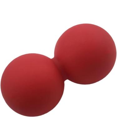 Tovinanna 3-in-1 Peanut Massage Balls Full Body Self-Massage Roller | Fitness & Relaxation | Oebernuts Yoga Balls | Red - Buy Online on GoSupps.com