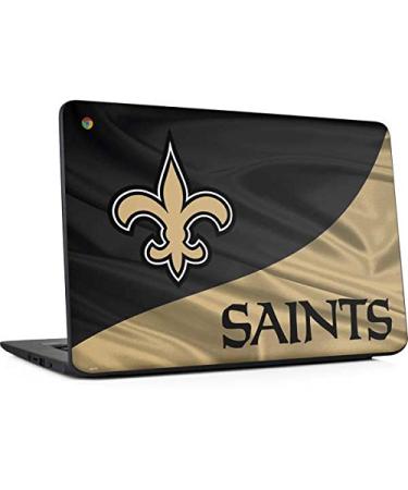 Skinit Decal Laptop Skin Compatible with Chromebook 14 G5 - Officially Licensed NFL New Orleans Saints Design
