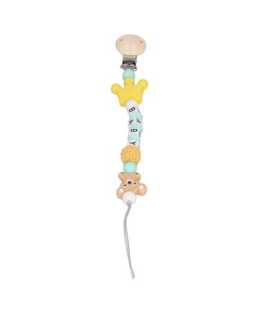 Buy Yellow Silicone Clip Holder Toys | Light Flexible & Washable Baby Animal Bite Ring for Toddlers - Perfect Birthday Gift - Buy Online on GoSupps.com