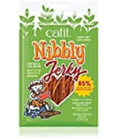 Catit Nibbly Jerky Chicken and Fish Recipe (1 oz) + Catit Nibbly Grills Chicken and Shrimp Recipe (1 oz) Chicken and Fish + Chicken and Shrimp - Buy Online on GoSupps.com