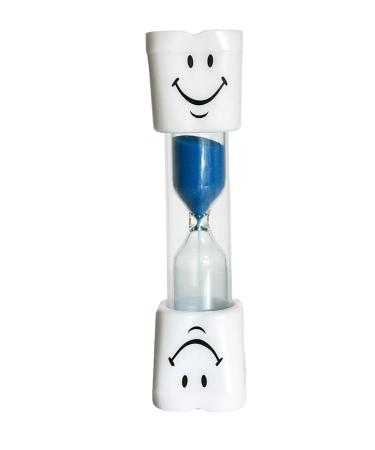 AKORD Children s Sandglass Timer for Brushing Teeth Toothbrush Timer Blue 2 Minutes