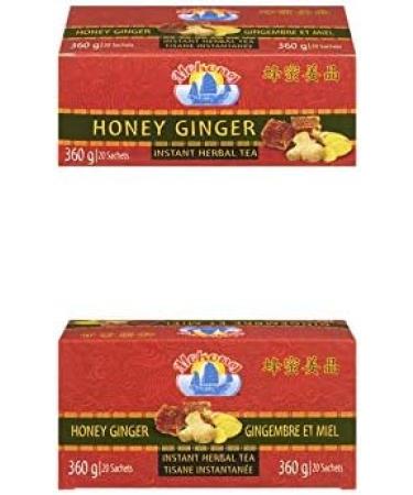 Honey Ginger Instant Herbal 20 sachets(Pack of 2 ) - Buy Online on GoSupps.com