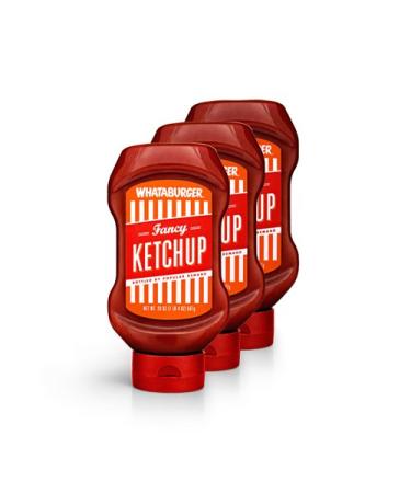 Whataburger Fancy Ketchup 20oz-3 pack 1.25 Pound (Pack of 3)