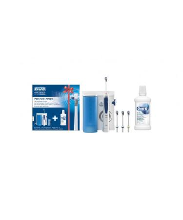Microjet water flossPack + 1 mouthwash - OXYJET
