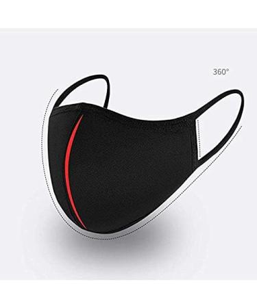 Boolavard Face Masks - Reusable & Washable Cotton Bandanas for Dust & UV Protection | Set of 3 for Men & Women - Buy Online on GoSupps.com