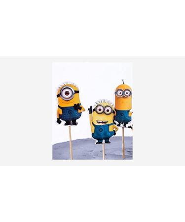 Henchman Cartoon Cupcake Toppers - Set of 24 | Prime Quality for Birthday Parties - Buy Online on GoSupps.com