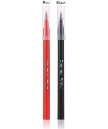 2 Pcs Diy Baking Pigment Pen Brush Food Coloring Pen for Drawing Biscuits Fondant Cake Decorating Tools Cake Diy Draw Tool - Buy Online on GoSupps.com