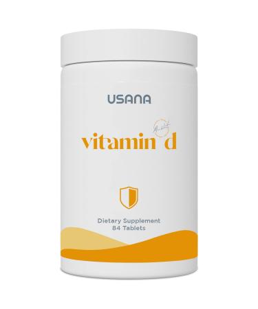 USANA Vitamin D Maximum-Strength 2 000 IU Vitamin D Supplement to Support an Already Healthy Immune System* - 84 Tablets