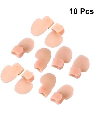 30-Piece Shoe Insole Spacer Set for Bunion Relief and Toe Alignment - Nude, Medium Size - Pedicure Tool for Men and Women - Buy Online on GoSupps.com