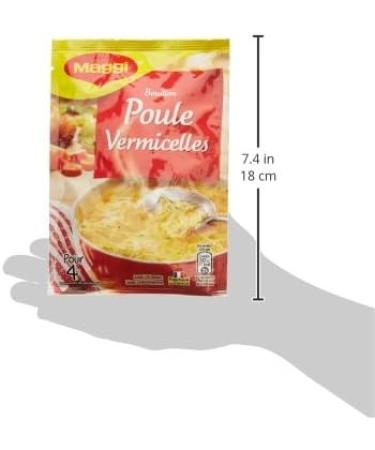 Maggi Soupe Poule aux Vermicelles (1 Sachet) - 65g - Buy Online on GoSupps.com