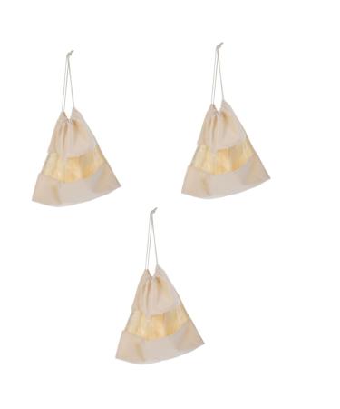 Healeved 3pcs Hair Dryer Storage Bag Hair Dryer Case Travel Hair Dryer Bags Travel Bag Organizer Pvc Beige