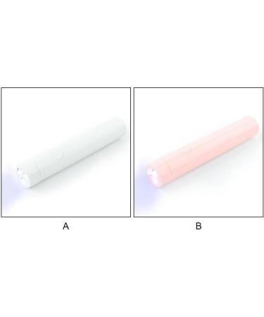 dijiusidy Nail Dryer 3W USB LED Mini Flashlight Pocket Travel Manicure Lamp Professional Single Fingernail DIY Gel Light White - Buy Online on GoSupps.com