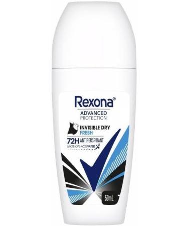 REXONA Roll On Advanced Protection Invisible Dry Fresh 72H 50 ml Pack of 3 - Buy Online on GoSupps.com