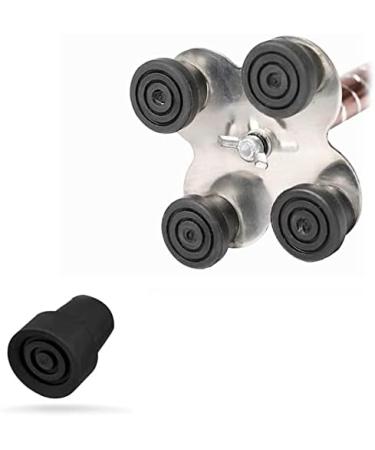 Walking Cane for Men & Women Crutches Thick Aluminum Alloy Old Man Walking Stick Four Feet Cane Retractable Light Walking Stick with Hospital Gift of Love - Buy Online on GoSupps.com